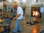 Glassblowing work by University Photographer