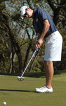 Golfer by University Photographer