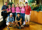 Group Photograph with Tri Delta by University Photographer