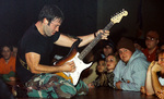 Guitarist Performing by University Photographer