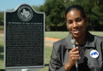 Historical Marker by University Photographer