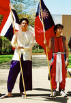 International Week Flag Bearers by University Photographer