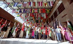 International Week Flag Presentation by University Photographer