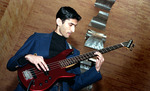 Jazz Ensemble Bassist by University Photographer