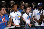 Marching Band Inside by University Photographer