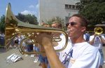 Marching Band Trumpets by University Photographer