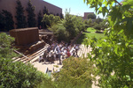 Maverick Band And Fountain by University Photographer