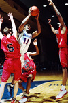 Men's Basketball Game by University Photographer