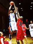 Men's Basketball Game by University Photographer