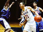 Men's Basketball Game by University Photographer