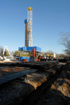 Natural Gas construction by University Photographer