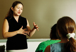 Professor Lecturing by University Photographer