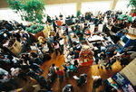 Sorority and Fraternity Displays by University Photographer