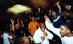 Students Dancing by University Photographer