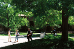 Students Talking by University Photographer