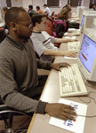 Students Using Computers by University Photographer