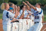 UT Arlington Softball Players by University Photographer