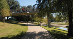 W Mitchell St Footbridge by University Photographer