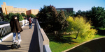 W Mitchell St Footbridge by University Photographer