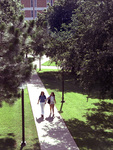 Walking Through Library Mall by University Photographer