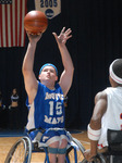 Wheelchair Basketball by University Photographer