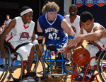 Wheelchair Basketball by University Photographer